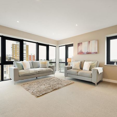 Westcliff Penthouse With Sea Views And Balcony Apartment บอร์นมัธ ภายนอก รูปภาพ